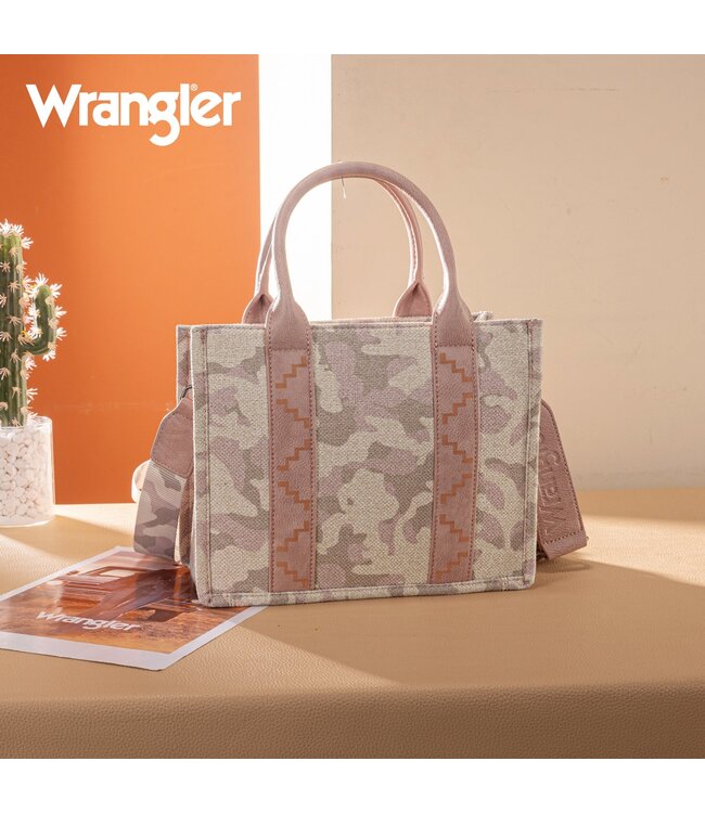 Wrangler Camo Print Concealed Carry Tote/Crossbody WG286-8120S