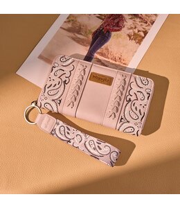 Wrangler Bandana Paisley Print Wallet WG331-W115