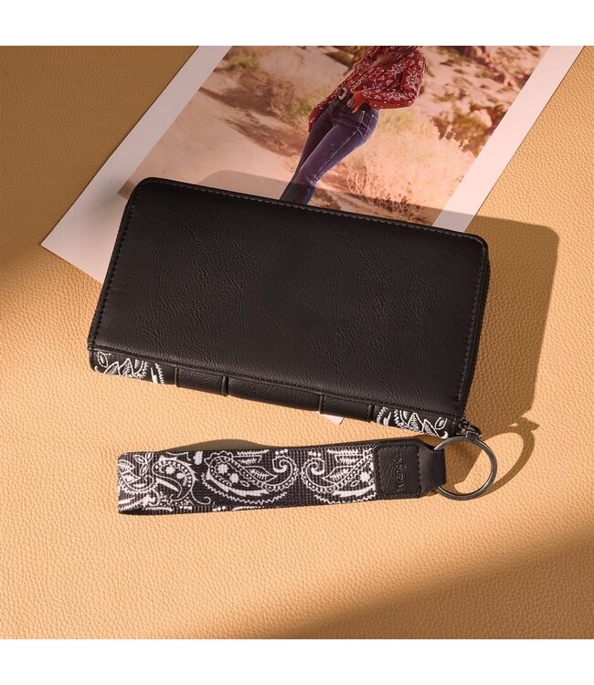 Wrangler Bandana Paisley Print Wallet WG331-W115