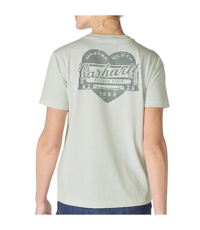Carhartt Women's Irvine Relaxed Heritage Heart T-Shirt 107534