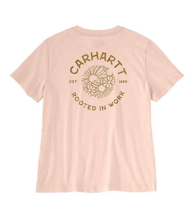Carhartt Women's Tencil Fiber Series Loose Floral T-Shirt 107478