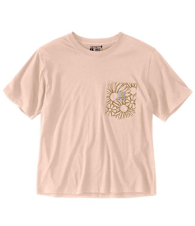 Carhartt Women's Tencil Fiber Series Loose Floral T-Shirt 107478
