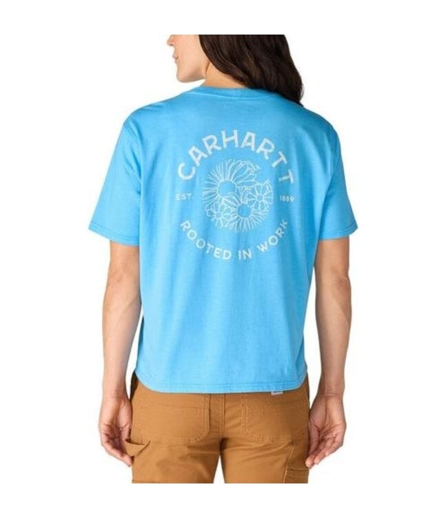 Carhartt Women's Tencil Fiber Series Loose Floral T-Shirt 107478