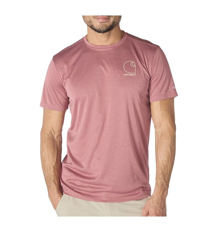 Carhartt Men's Force Sun Defender Lightweight Short-Sleeve Logo Graphic T-Shirt 106163