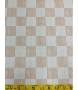 YD #3002-1 Stretch Variegated Rib Knit Blush Checkered
