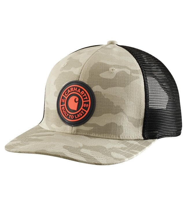 Carhartt Men's Ripstop Mesh-Back Camo Cap 107342
