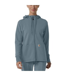 Carhartt Women's Full Zip Waffle Hoodie C82008