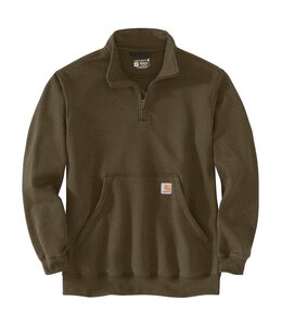 Carhartt Men's Loose Fit Midweight Quarter-Zip Mock Neck Sweatshirt 105294