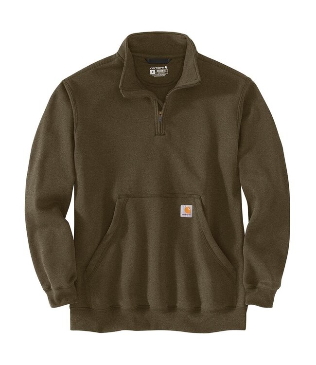 Carhartt Men's Loose Fit Midweight Quarter-Zip Mock Neck Sweatshirt 105294