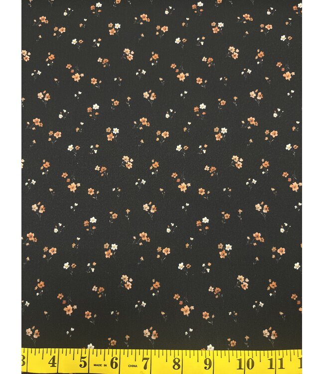 YD Ditsy Black 1 Summer Crepe