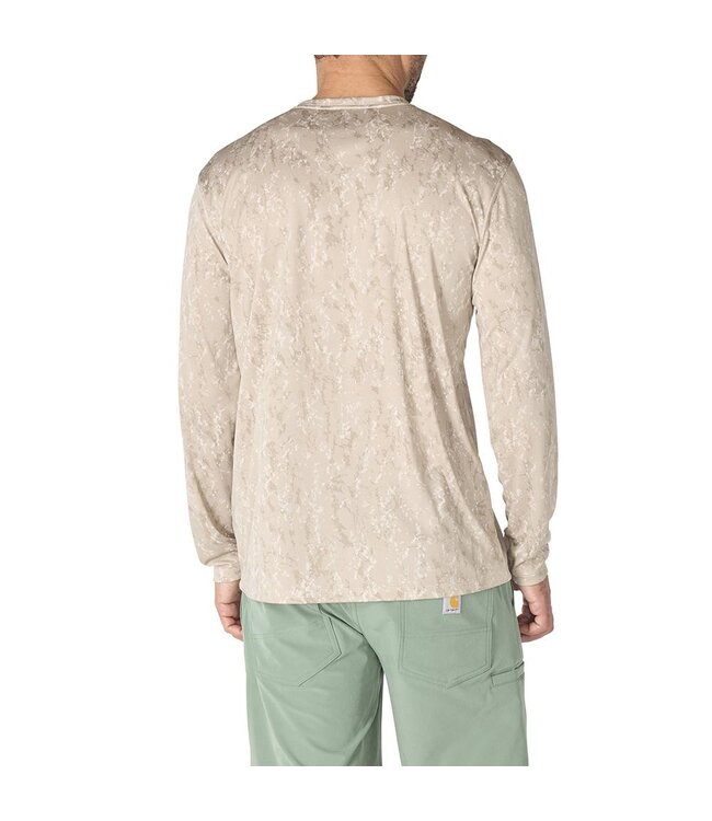 Carhartt Men's Force Sun Defender Relaxed Print Long-Sleeve T-Shirt 107500