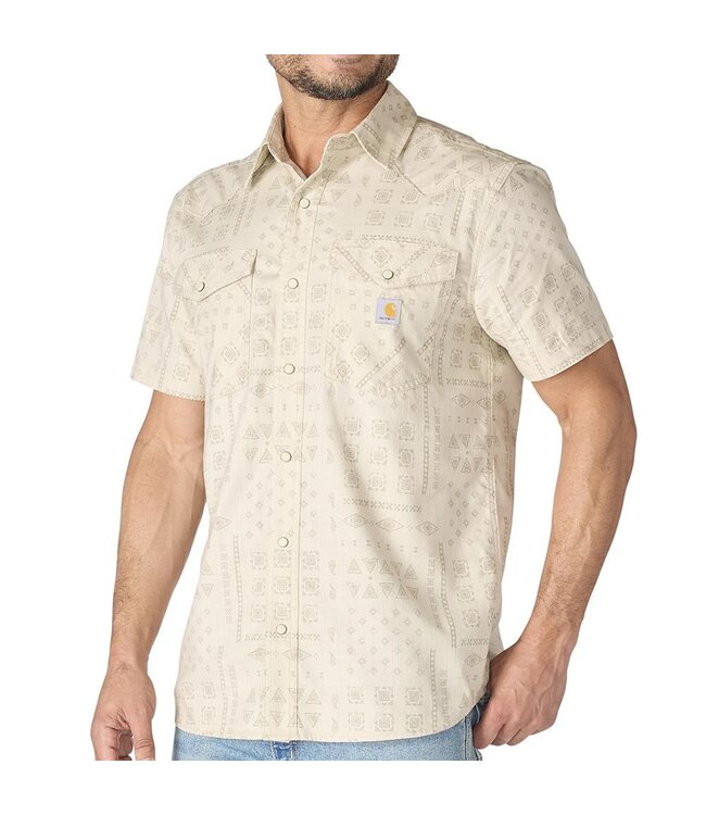 Carhartt Men's Montana Bozeman Relax Short Sleeve Shirt 107284