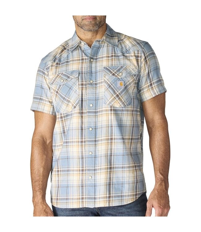 Carhartt Men's Montana Bozeman Relax Short Sleeve Shirt 107284