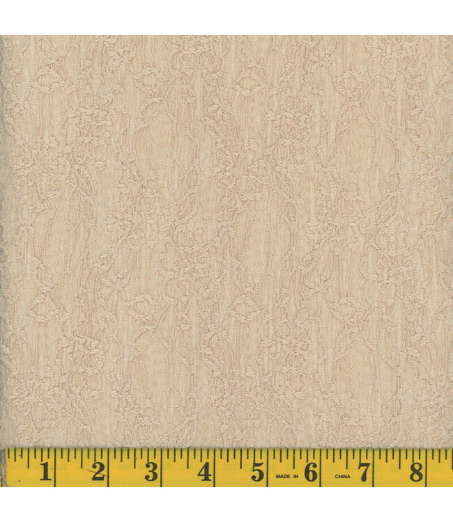 Mook Fabrics YD 141174 Rosie Lace EK Beige