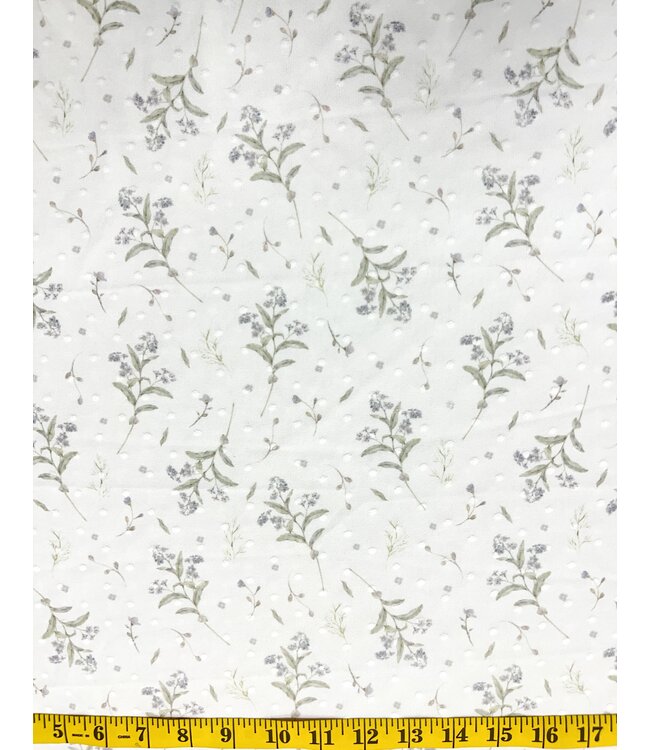 Magnolia Wholesale YD Heirloom Sprays Swiss Dot Knit