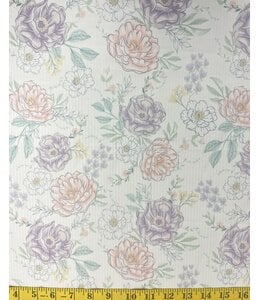 Magnolia Wholesale YD Pastel Petals Reign Rib Knit