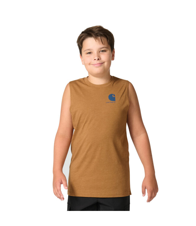 Carhartt Boy's Sleeveless Outdoors Shirt CA6814