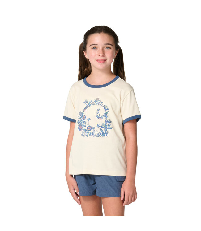 Carhartt Girl's Short-Sleeve Floral C Ringer T-Shirt CA7169