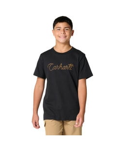 Carhartt Boy's Short-Sleeve Logo T-Shirt CA6795