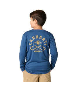 Carhartt Boy's Long-Sleeve Force Sun Defender T-Shirt CA6819