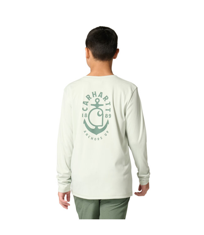 Carhartt Boy's Long-Sleeve Force Sun Defender T-Shirt CA6842