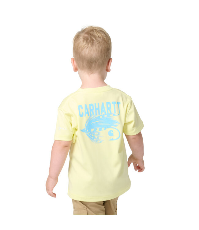 Carhartt Boy's Short-Sleeve Force Sun Defender Heather T-Shirt CA6820