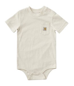 Carhartt Kid's Short-Sleeve Pocket Bodysuit CA5020