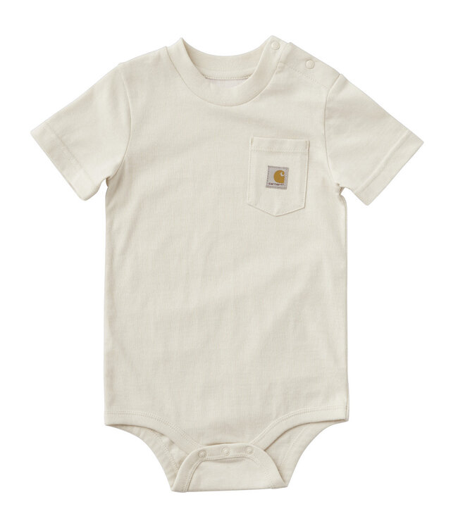 Carhartt Kid's Short-Sleeve Pocket Bodysuit CA5020