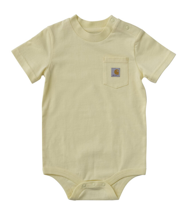 Carhartt Kid's Short-Sleeve Pocket Bodysuit CA5020