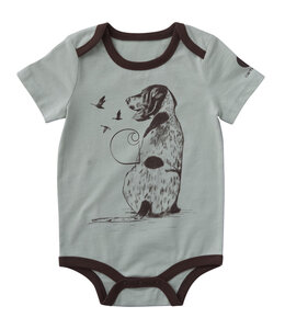 Carhartt Boy's Short-Sleeve Dog Bodysuit CA6823