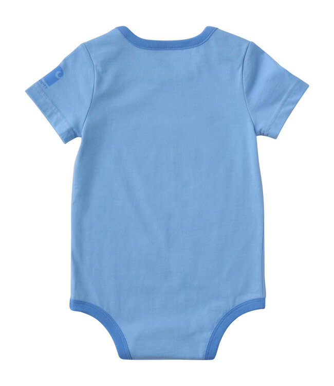 Carhartt Boy's Short-Sleeve Dog Bodysuit CA6826
