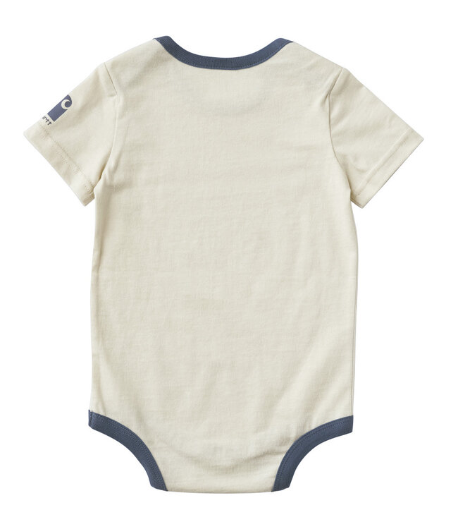 Carhartt Boy's Short-Sleeve Daddy's Helper Bodysuit CA5024
