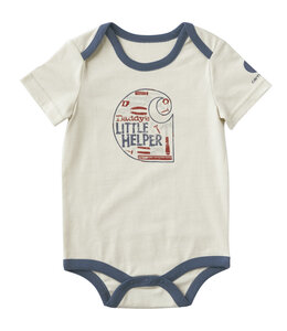Carhartt Boy's Short-Sleeve Daddy's Helper Bodysuit CA5024