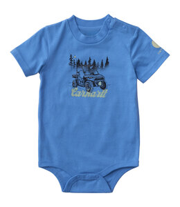 Carhartt Boy's Short-Sleeve Outdoor Bodysuit CA6833