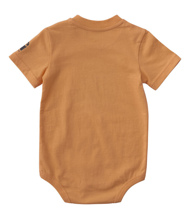 Carhartt Boy's Short-Sleeve Deer Bodysuit CA6830