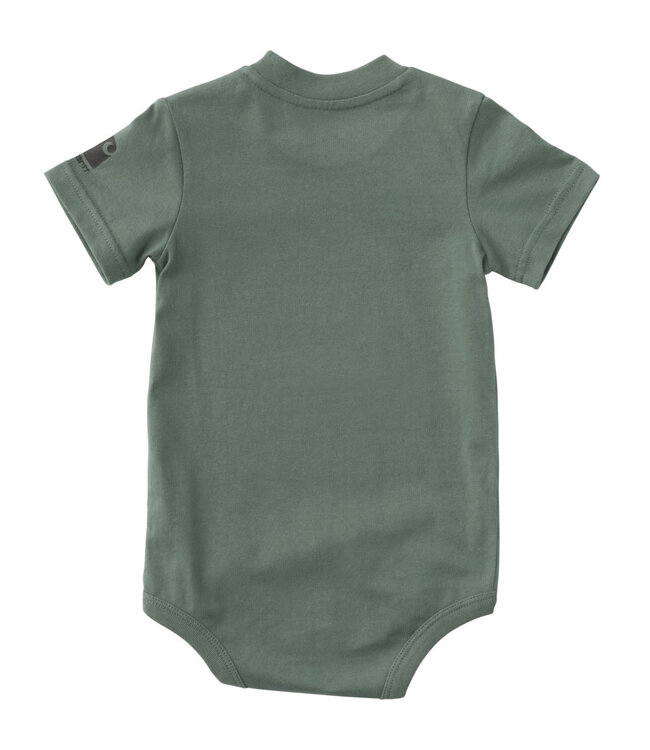Carhartt Boy's Short-Sleeve Dog Bodysuit CA6829