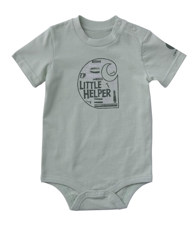 Carhartt Boy's Short-Sleeve Little Helper Bodysuit CA5023