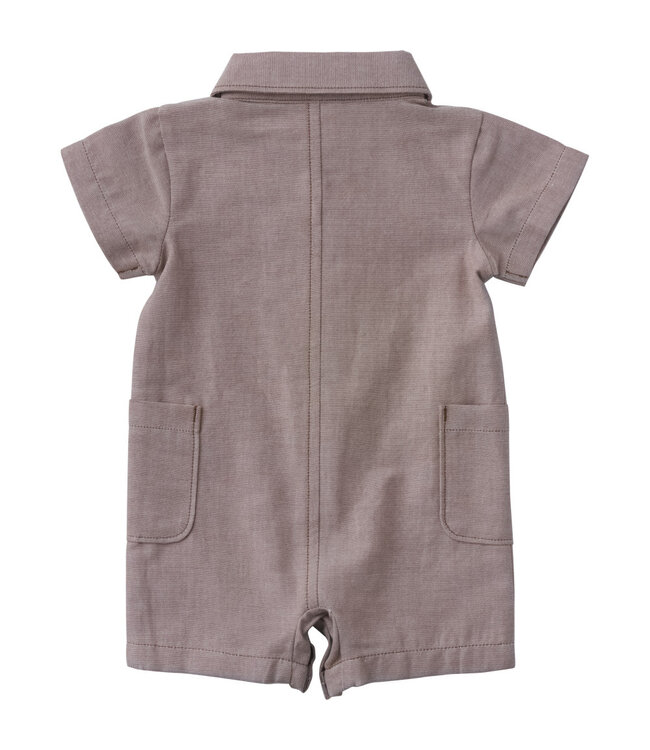 Carhartt Boy's Short-Sleeve Chambray Romper CM5420