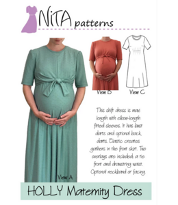 Nita Patterns Holly Maternity Dress Pattern
