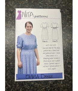 Nita Patterns Emma Puff Sleeve Dress Pattern