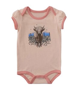 Carhartt Girl's Short-Sleeve Highland Bodysuit CA7188