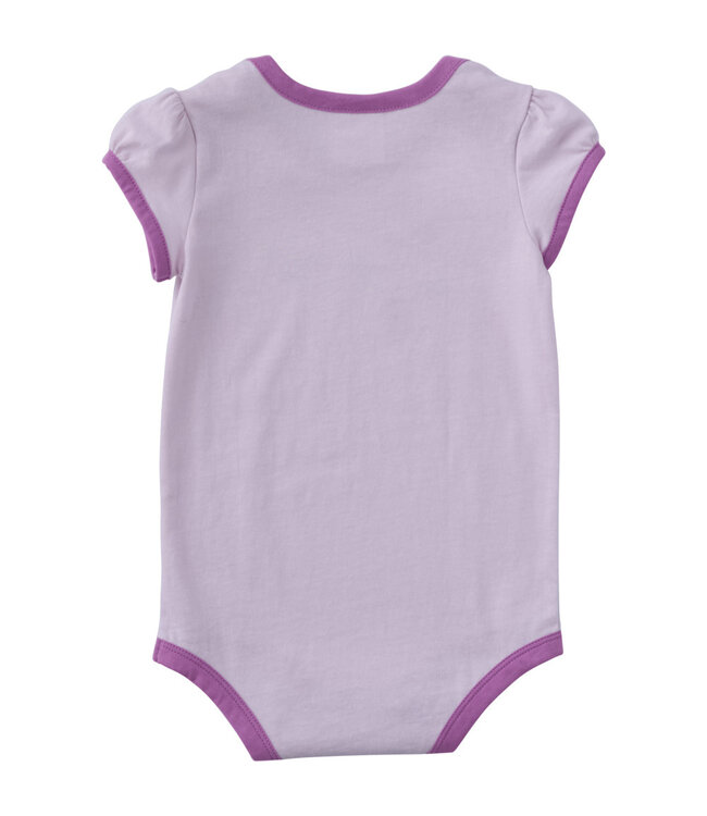 Carhartt Girl's Short-Sleeve Floral Bodysuit CA7191