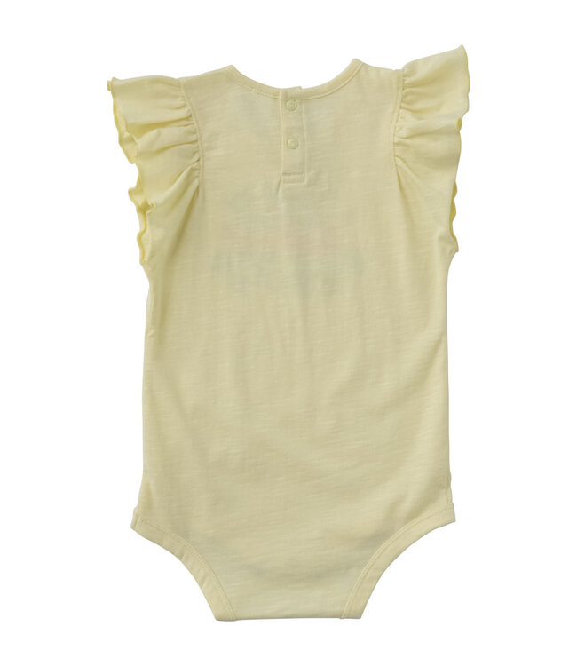 Carhartt Girl's Ruffle Sleeve Veggie Bodysuit CA7193