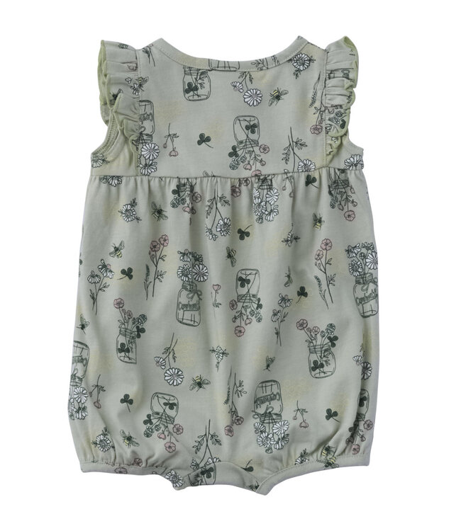 Carhartt Girl's Sleeveless Bee Print Romper CM9771