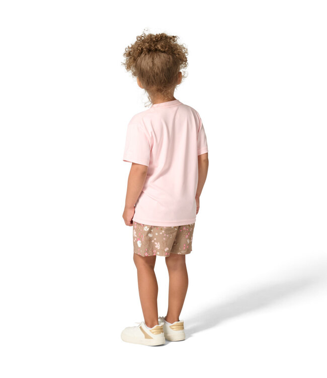 Carhartt Girl's Toddler Force Sun Defender Short-Sleeve Shirt and Printed Short Set CG9975