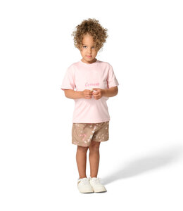 Carhartt Girl's Toddler Force Sun Defender Short-Sleeve Shirt and Printed Short Set CG9975