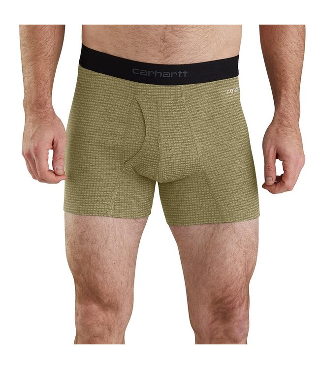 Carhartt Men's Force Grid 5 Inch Boxer Brief MBB122