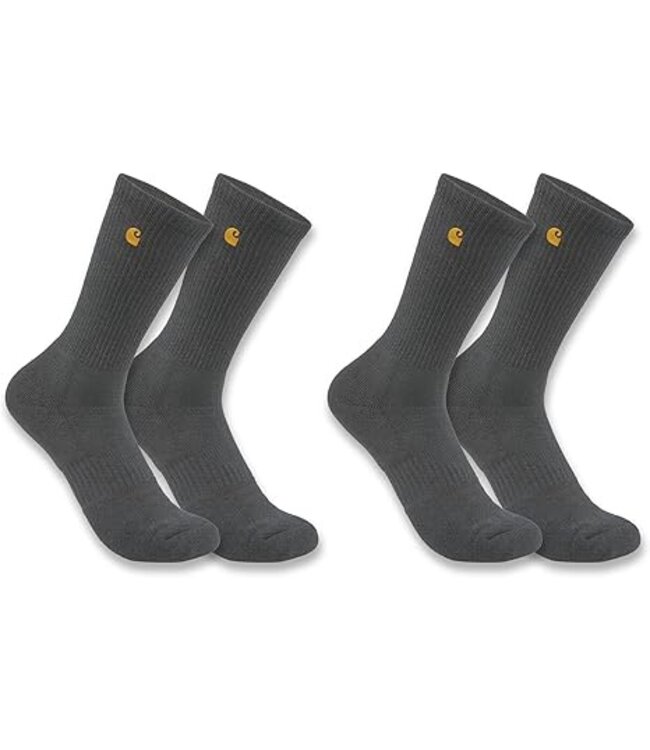 Carhartt Men's Force Midweight Crew Sock 2-Pack SC2252M