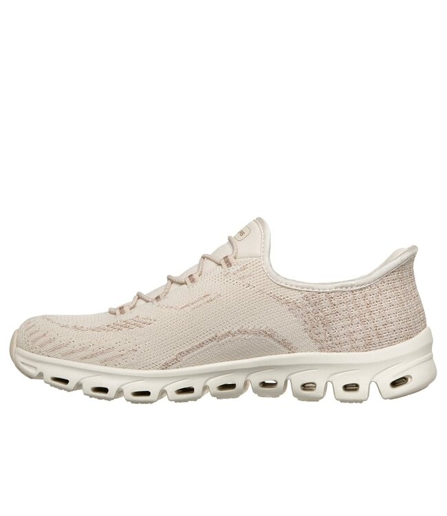 Skechers Women's Slip-ins: Glide-Step- Copper Bloom Shoe 104805 NAT