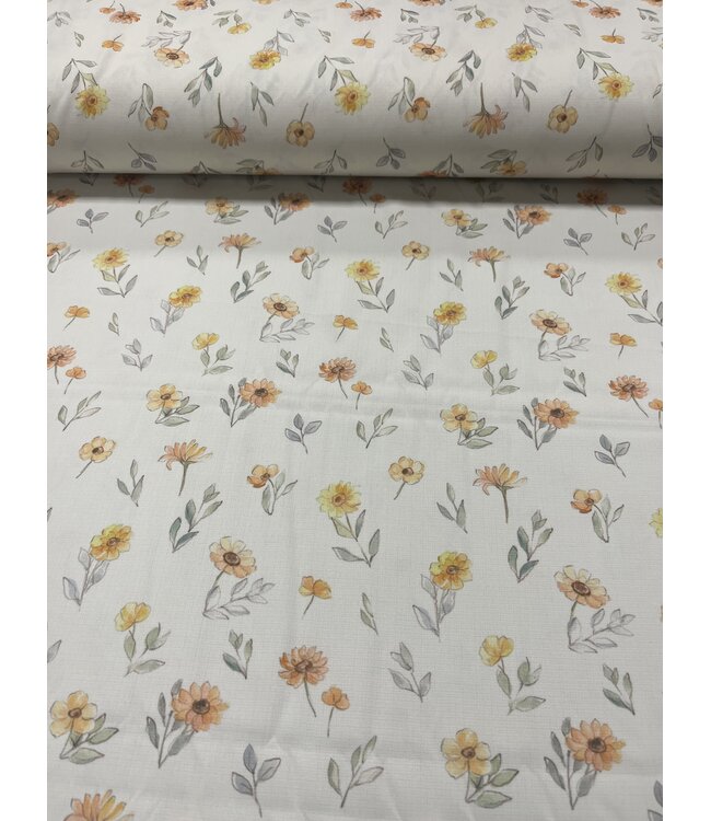 * Exclusive Design* YD Summer Wildflower Fields Poly Slub FT202601502